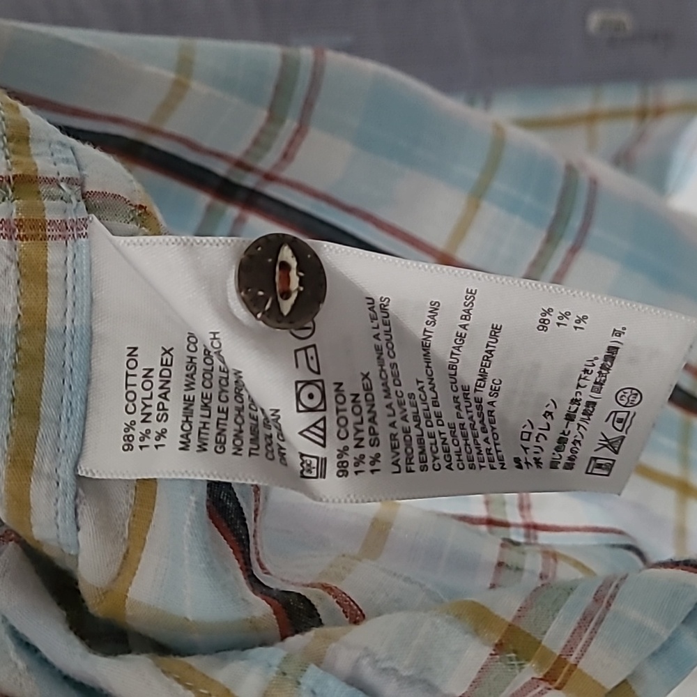 Tommy Bahama Plaid Short Sleeve Shirt XXL - Picture 8 of 10